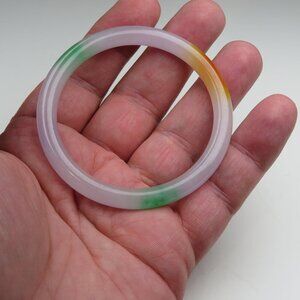 Natural Jade Bangle 2.5 inches=51mm